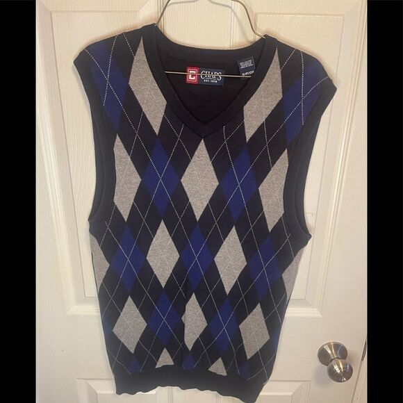 Chaps argyle vest sz S - Picture 1 of 3